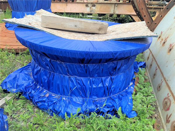 Fuller 18' X 10-1/2' (5.5m X 3.2m) Sag Mill, Rubber-lined With 1500 Hp, 1192 Rpm Motor)